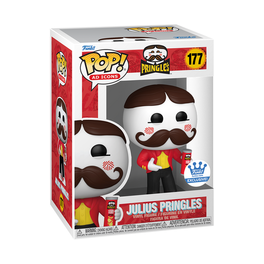 Ad Icons JULIUS PRINGLES Exclusive Funko Pop Vinyl Figure