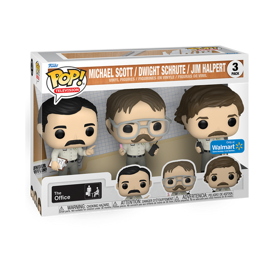 The Office 3 pack Exclusive Funko Pop Vinyl Figure Television