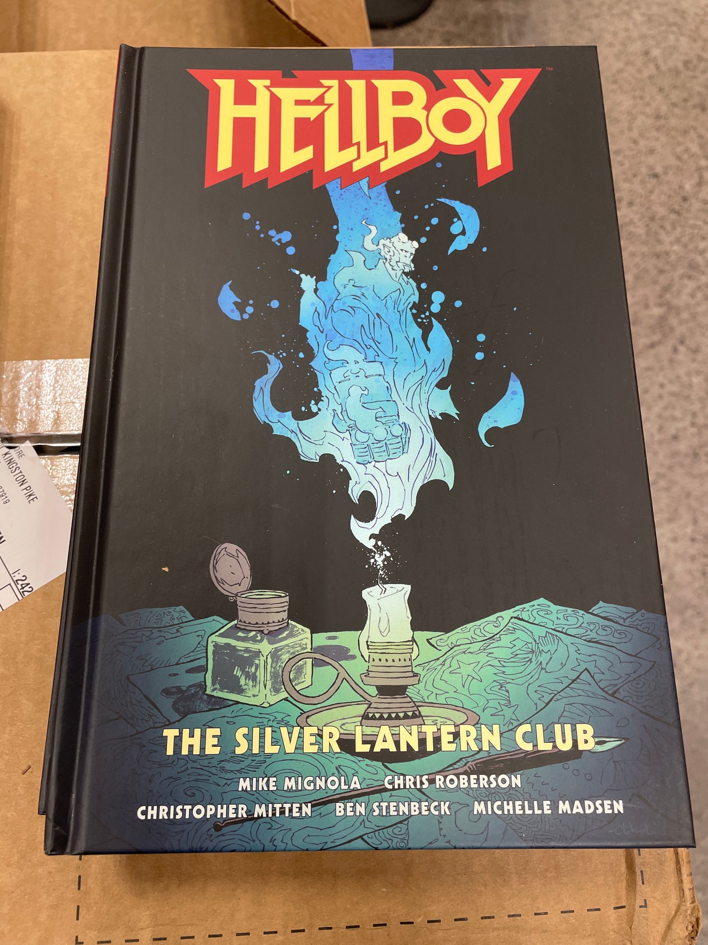 Hellboy silver lantern club dark horse graphic novel
