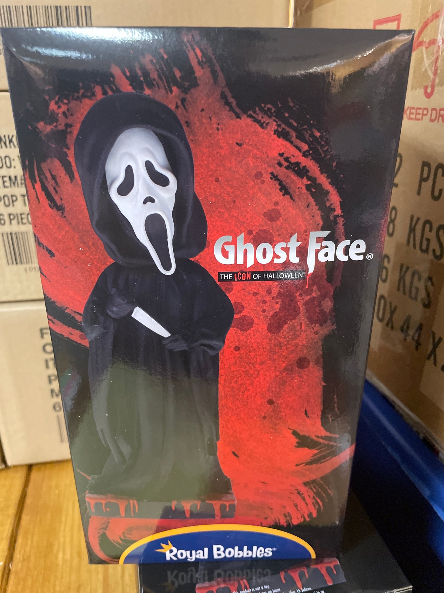 Ghostface head Bobble head Royal bobbles