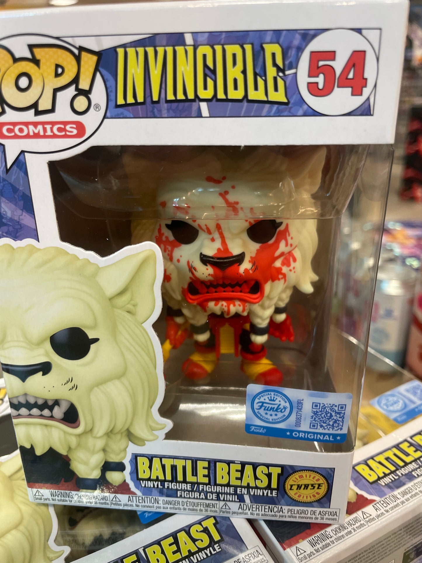 Invincible Battle Beast exclusive 54 Funko Pop! Plus Vinyl Figure
