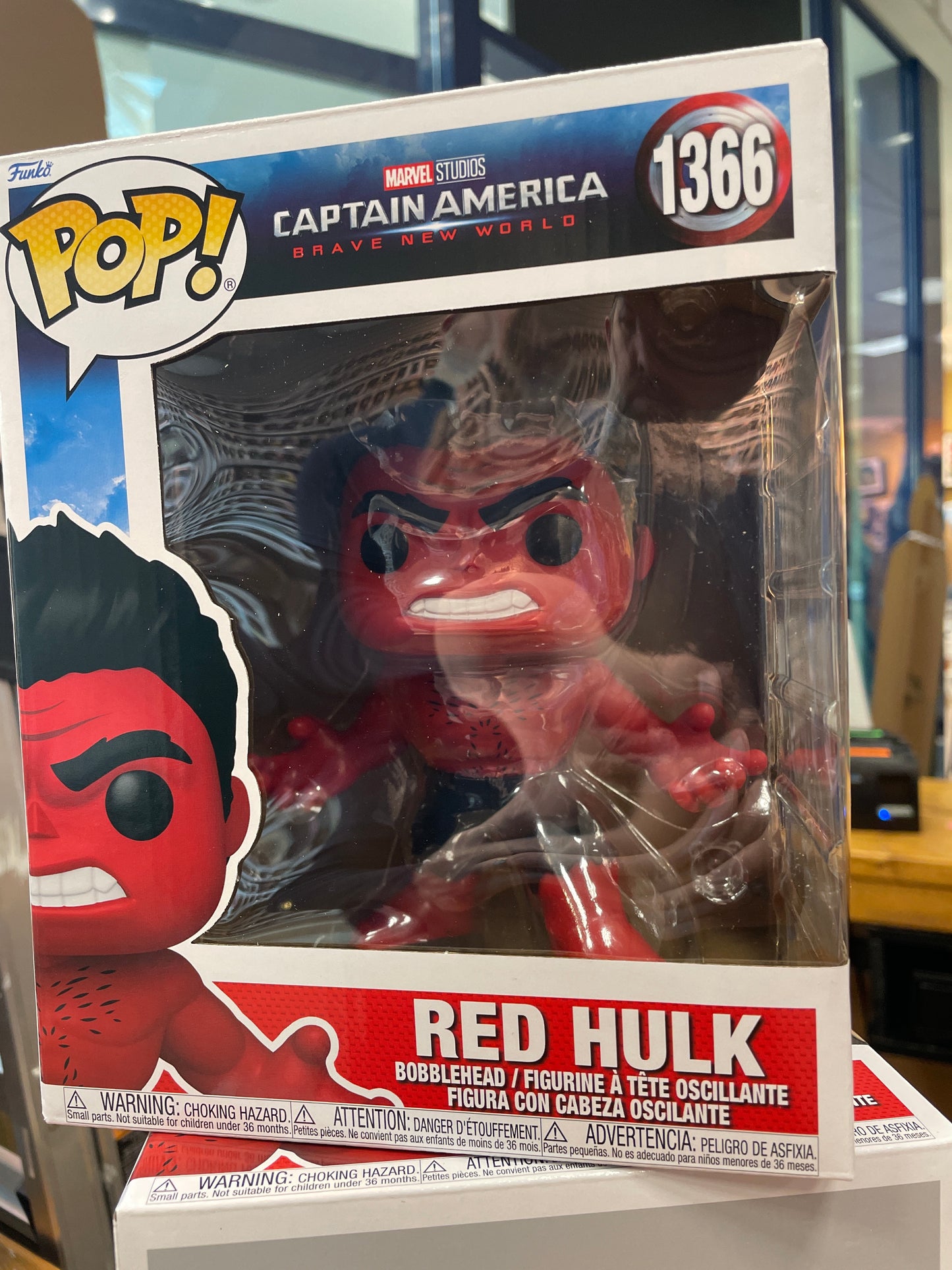 Marvel Red Hulk 1366 - Funko Pop! Vinyl Figure