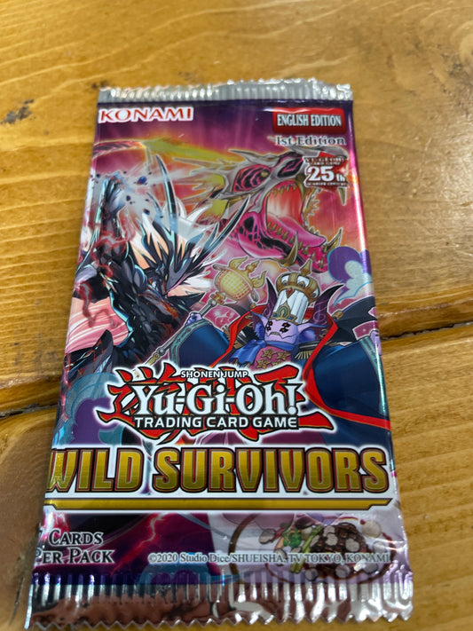 Yu-Gi-Oh! Wild survivors Booster Pack