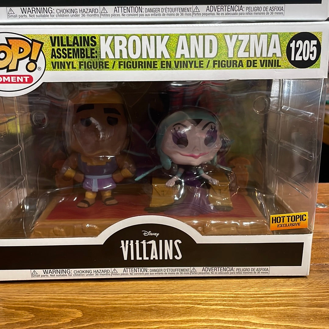 Disney villians assemble Kronk Yzma 1205 Funko Pop! Vinyl figure