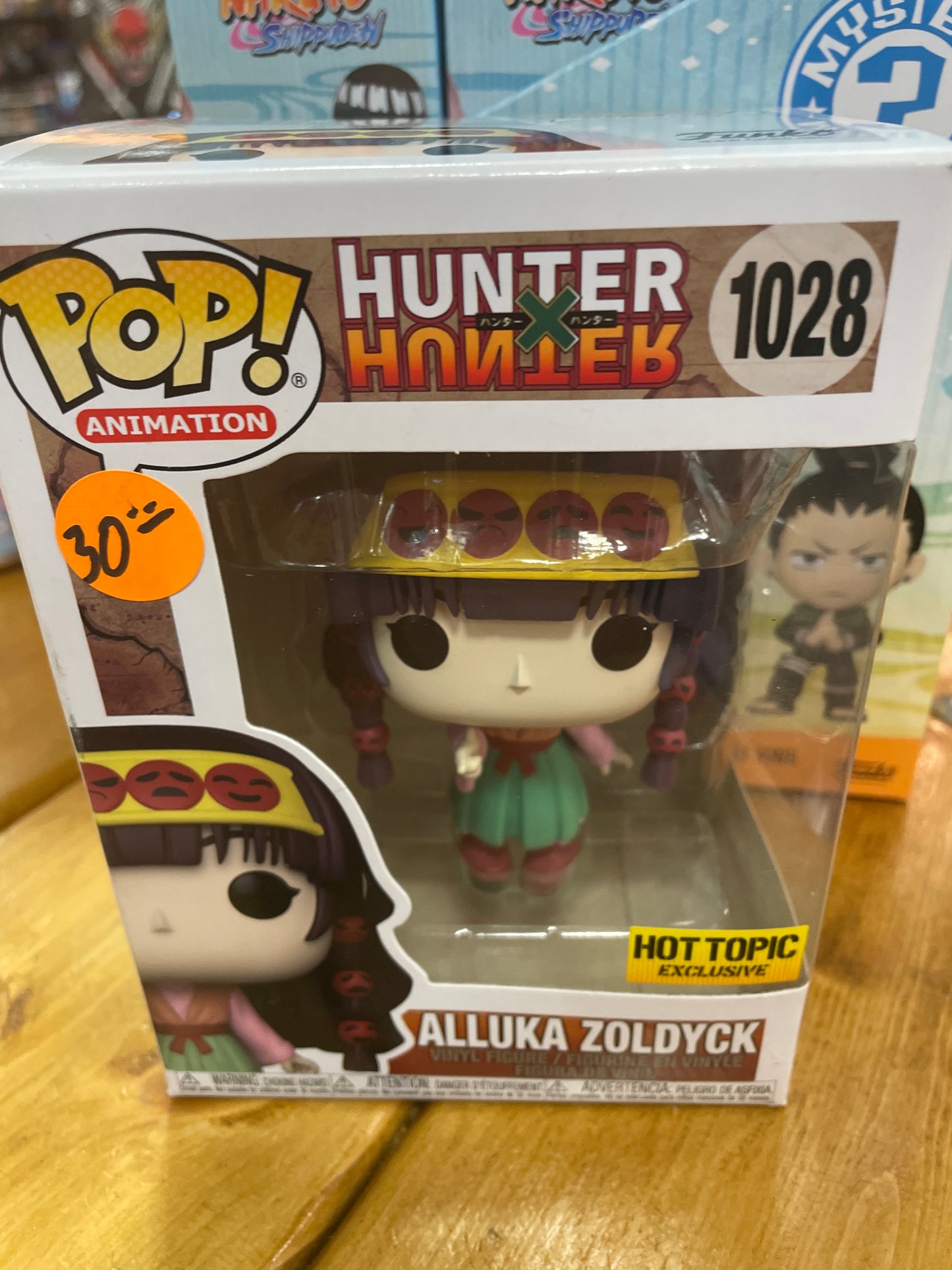 hunter x hunter Alluka Zoldyck 1028 exclusive Funko Pop! Vinyl figure Anime
