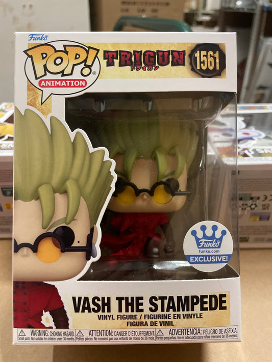 Trigun Vash the stampede 1561 exclusive funko pop vinyl figure anime