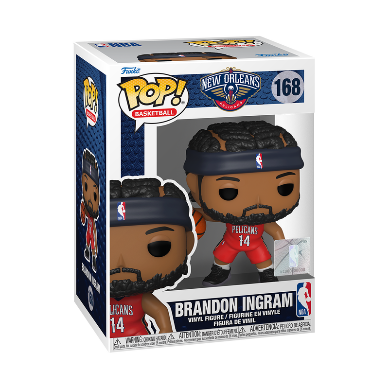 NBA Pelicans - Brandon Ingram #168 - Funko Pop! Vinyl Figures (Sports)