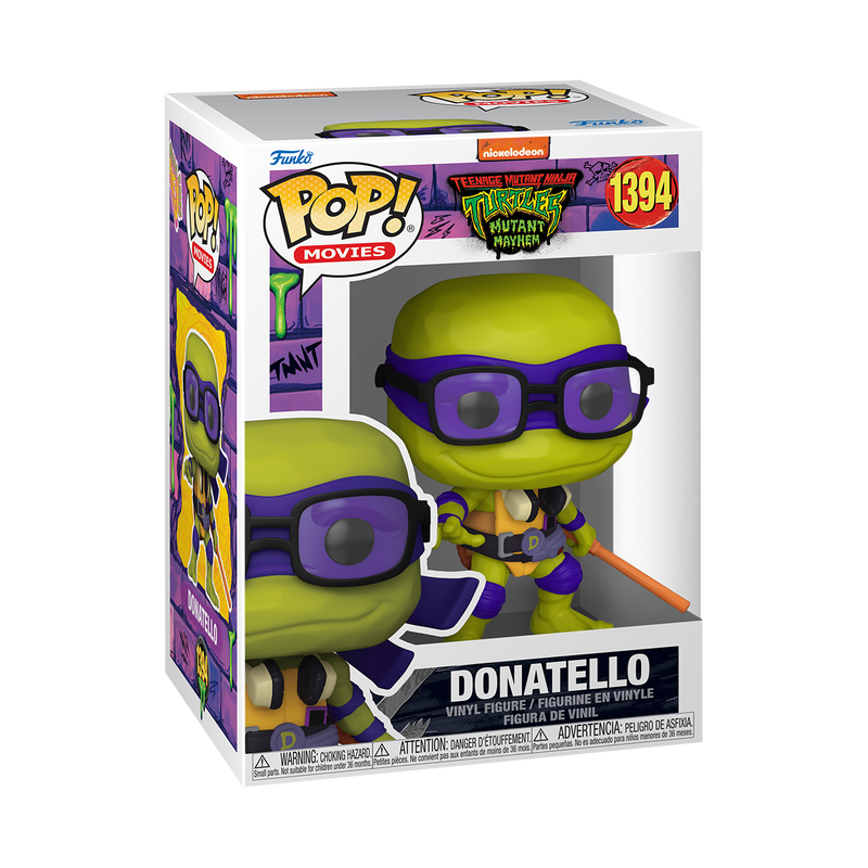 TMNT: Mutant Mayhem - Donatello #1394 - Funko Pop Vinyl Figure (Cartoon)