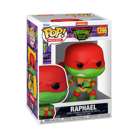 TMNT: Mutant Mayhem - Raphael #1396 - Funko Pop Vinyl Figure (Cartoon)