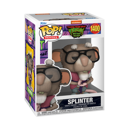 TMNT: Mutant Mayhem - Splinter #1400 - Funko Pop Vinyl Figure (Cartoon)