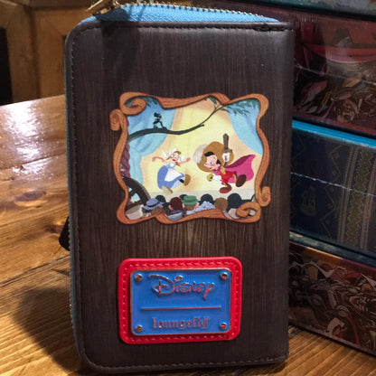 Pinocchio book Jiminy Cricket Wallet by Loungefly Disney