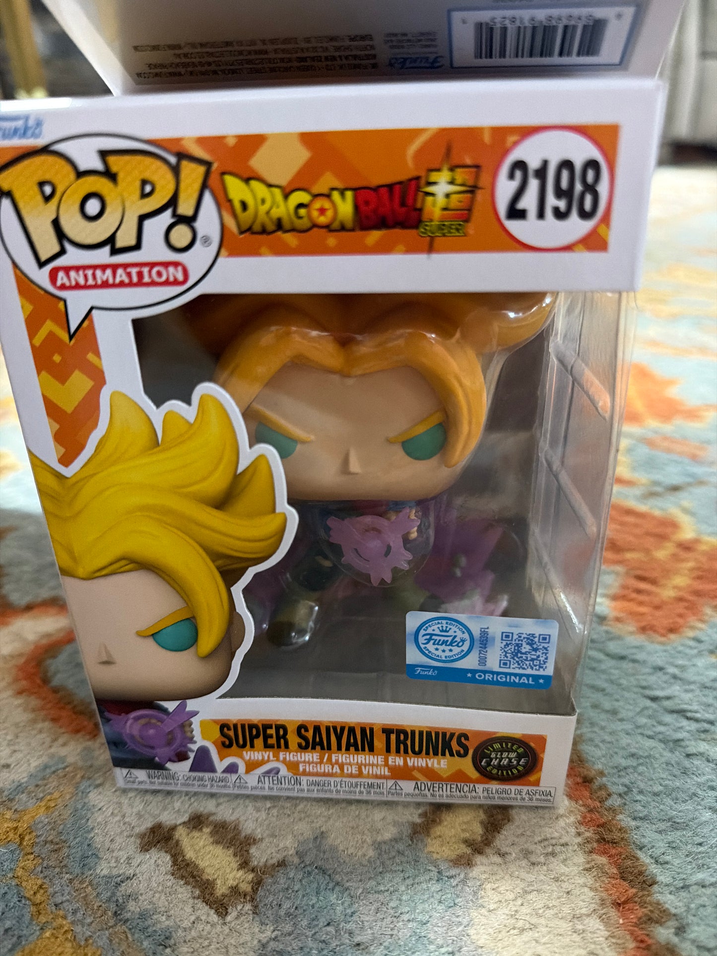 Dragon ball Z Super Saiyan Trunks 2198 Funko Pop! Vinyl Figure anime