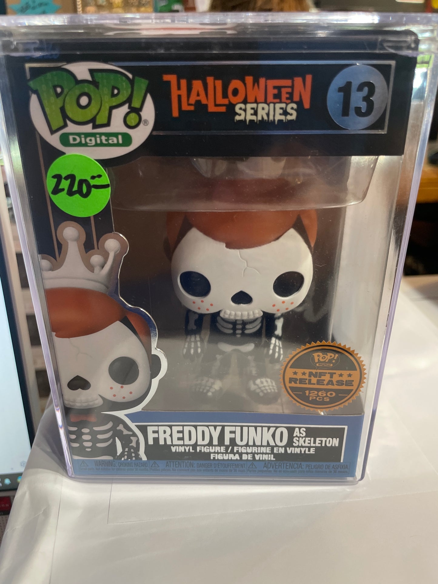 Freddy Funko as skeleton 13 exclusive Funko pop vinyl figure