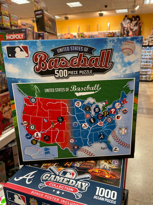United States of Baseball 500 piece puzzle new