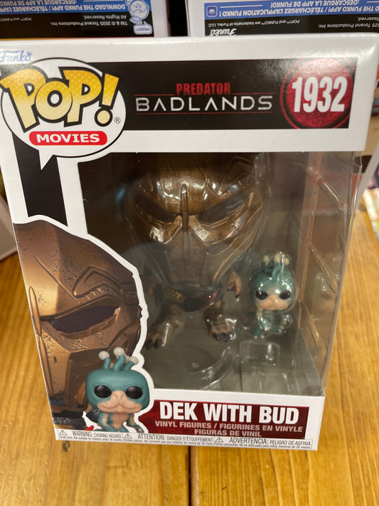 Predator Badlands Dek with Bud 1932 Funko Pop! Vinyl Figure movies