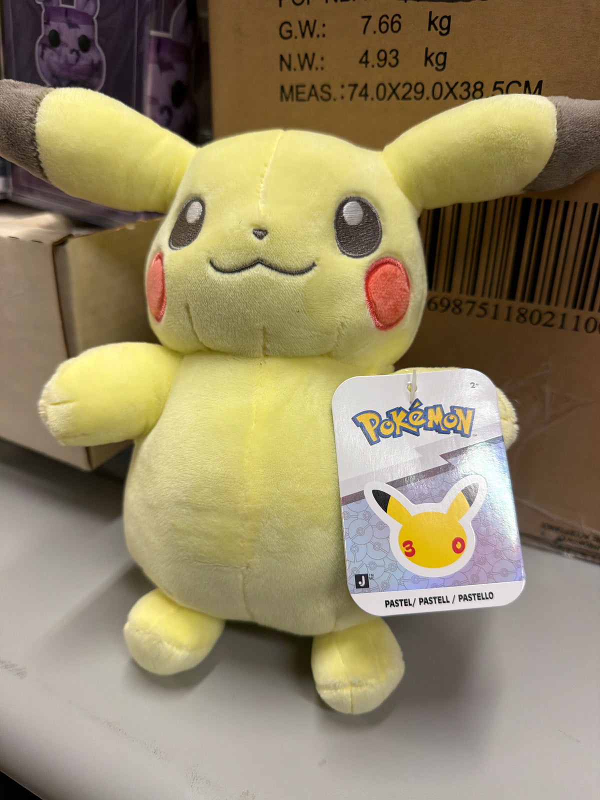 Pokémon plush pastel pikachu brand new