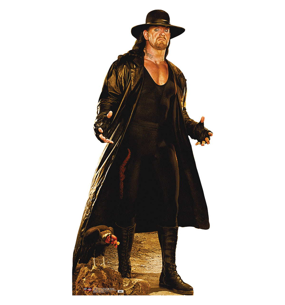 WWE Undertaker Buzzard - LIFE SIZE STANDEE cardboard stand up NEW