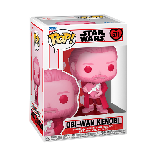 Star Wars - Obi-wan Kenobi #671 (Valentine's Day) - Funko Pop Vinyl Figure