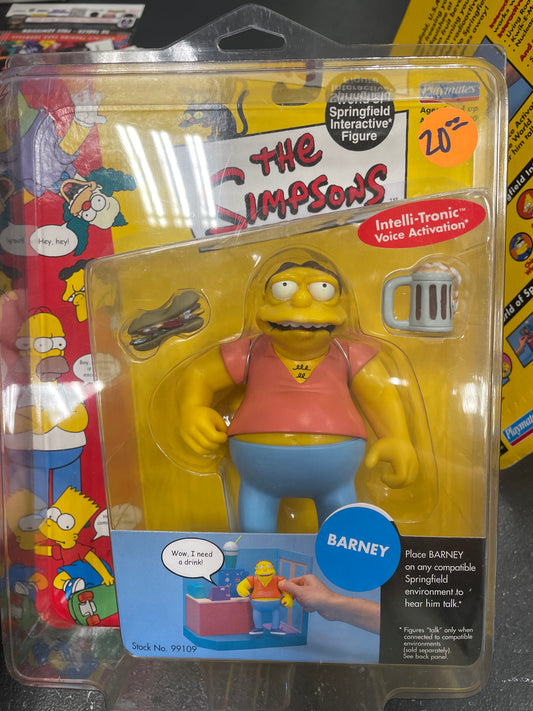The Simpsons- Barney - Playmates Action Figure