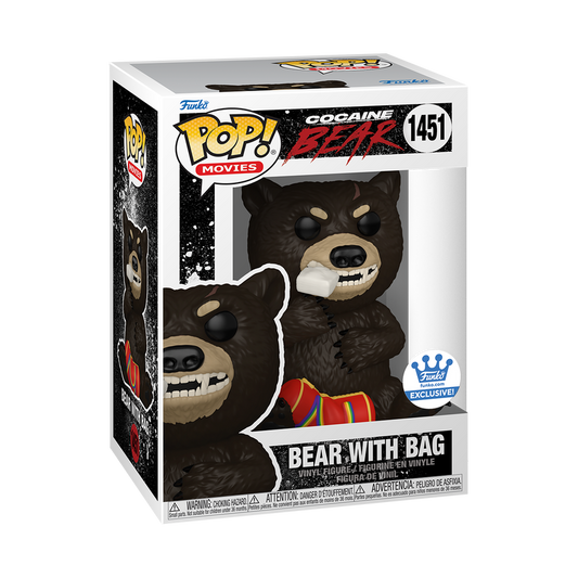 Cocaine Bear Exclusive Funko Pop Vinyl Figure Movies