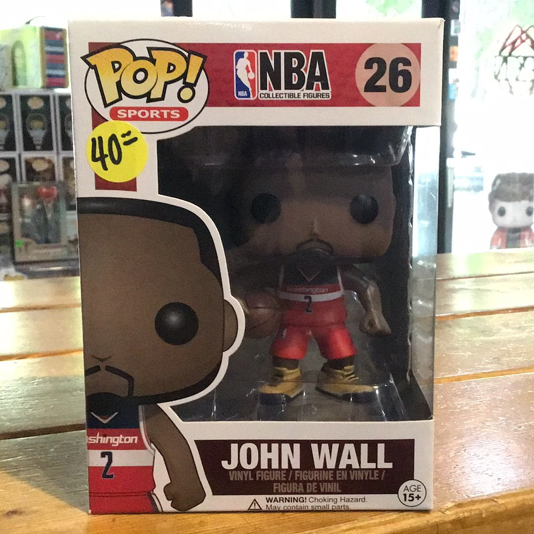 NBA John Wall (Red Jersey) #26 Funko Pop! Vinyl figure