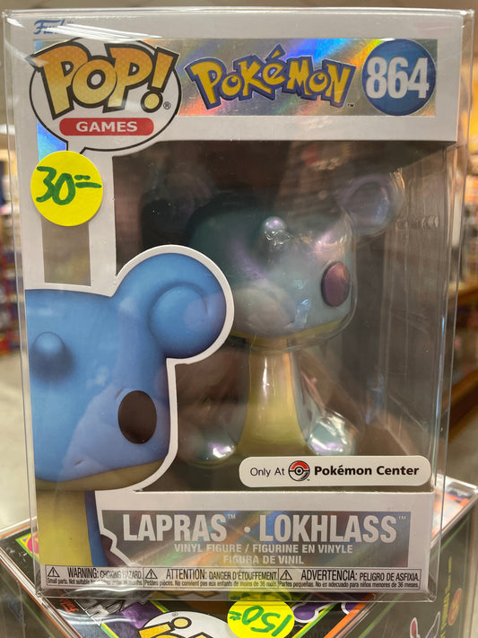 Pokemon -Lapras 864 Poke center exclusive Funko Pop! Vinyl Figure