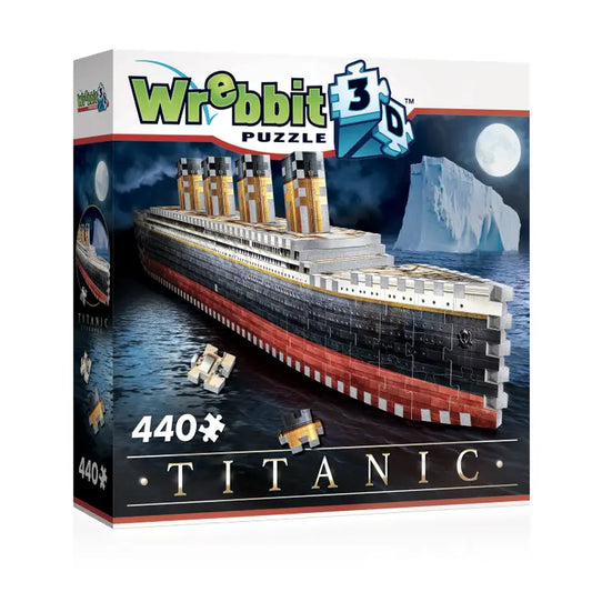 Wrebbit 3d puzzle Titanic White Star ship  440 piece