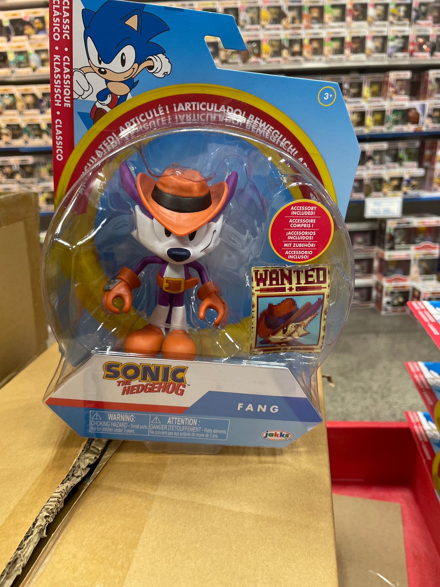 Jakks Sonic the Hedgehog Classic 5 inch