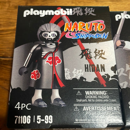 Playmobil Naruto Vs. Pain Construction Game Orange