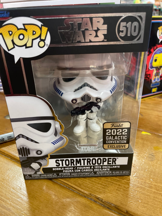 Star Wars stormtrooper 510 exclusive Galactic Convention Funko Pop! Vinyl figure