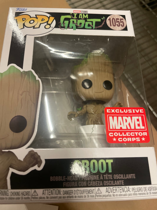 Marvel I am Groot 1055 exclusive funko pop! Vinyl figure