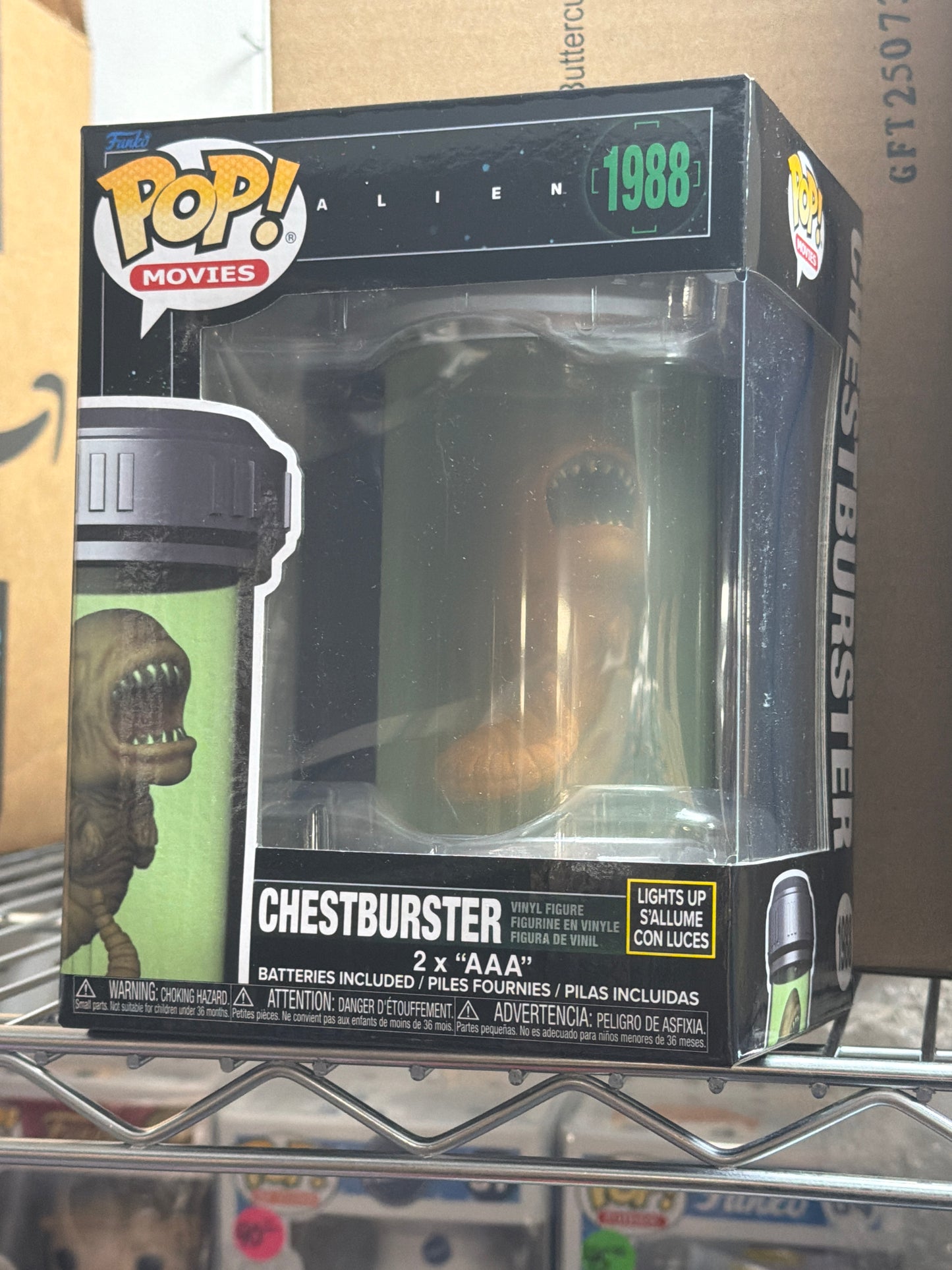 Alien Chestburster light up 1988 Funko Pop! Vinyl Figure movies