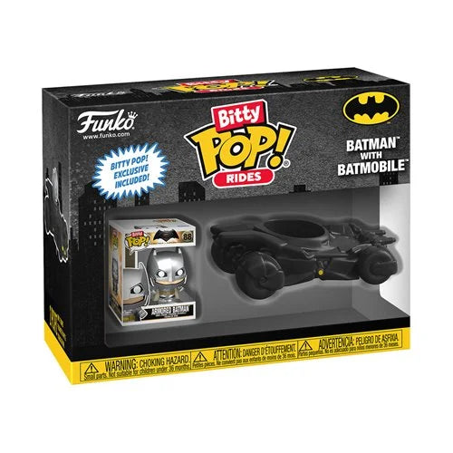 DC Comics - Batman batmobile Afflack - Bitty Pop Funko Pop! Figures
