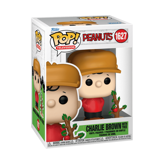 Peanuts 1627 Charlie Brown with Tree Funko Pop! Vinyl Figure cartoon