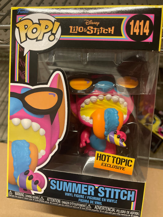 Disney Lilo & Stitch 1414 exclusive funko pop! Vinyl figure Disney