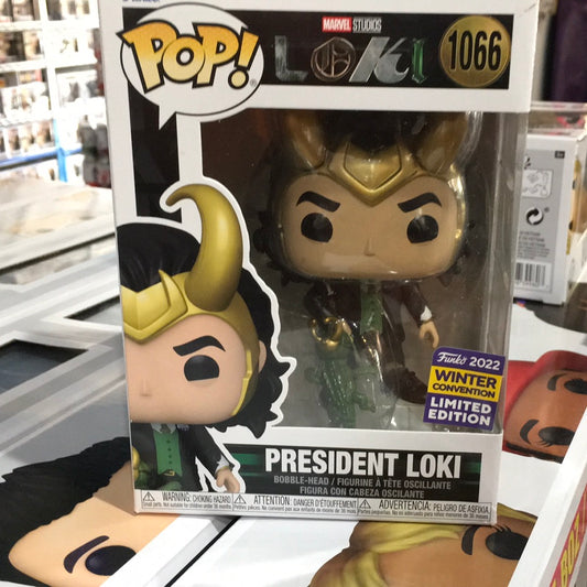 Marvel President Loki 1066 Exclusive Funko Pop! Vinyl Figure