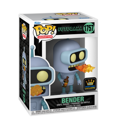 Futurama Bender (Burping) exclusive 1757 Funko Pop! Vinyl Figure cartoon