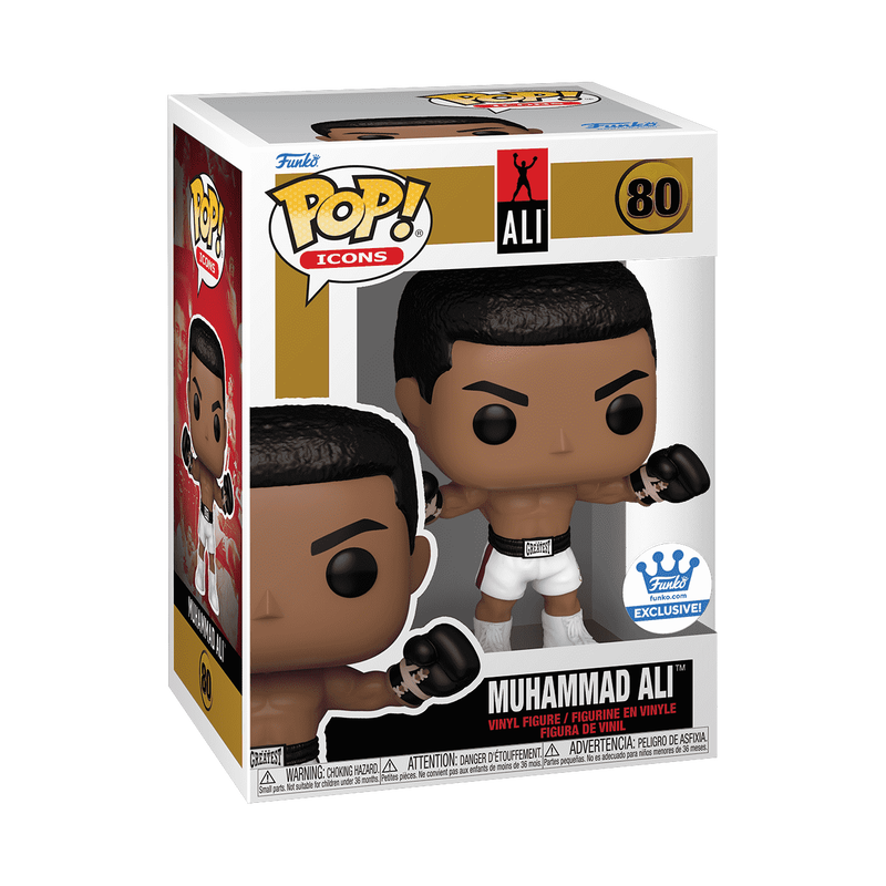Muhammad Ali (Arms Raised) exclusive 80 Funko Pop! Vinyl Figure sports