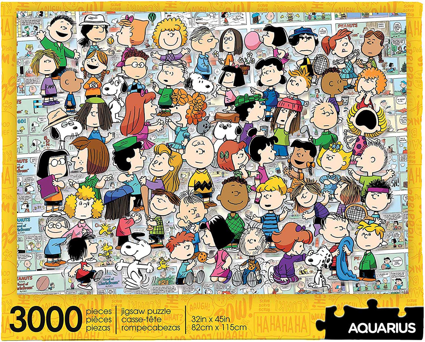 Aquarius Peanuts 3000 Piece Puzzle