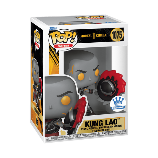 Mortal Kombat Kung Lao 1075 Funko Pop vinyl figure games