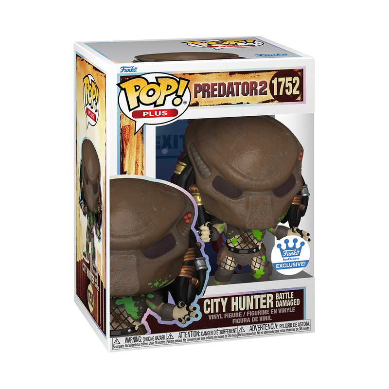 Predator Pop Plus battle damage exclusive 1752 Funko Pop! Vinyl Figure movies
