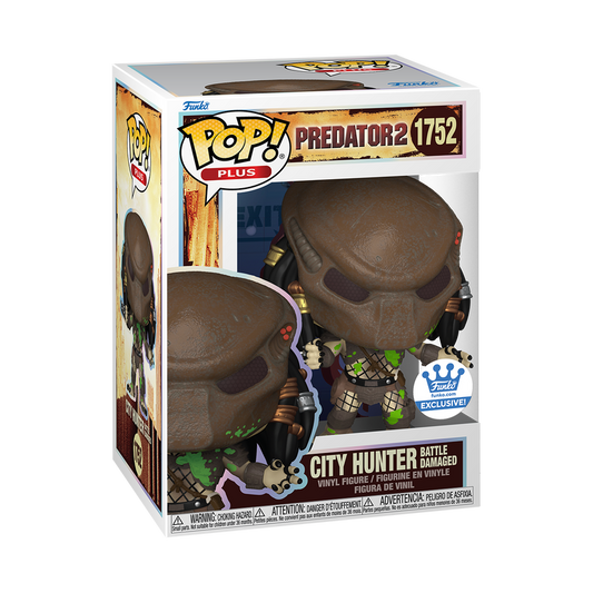 Predator Pop Plus battle damage exclusive 1752 Funko Pop! Vinyl Figure movies