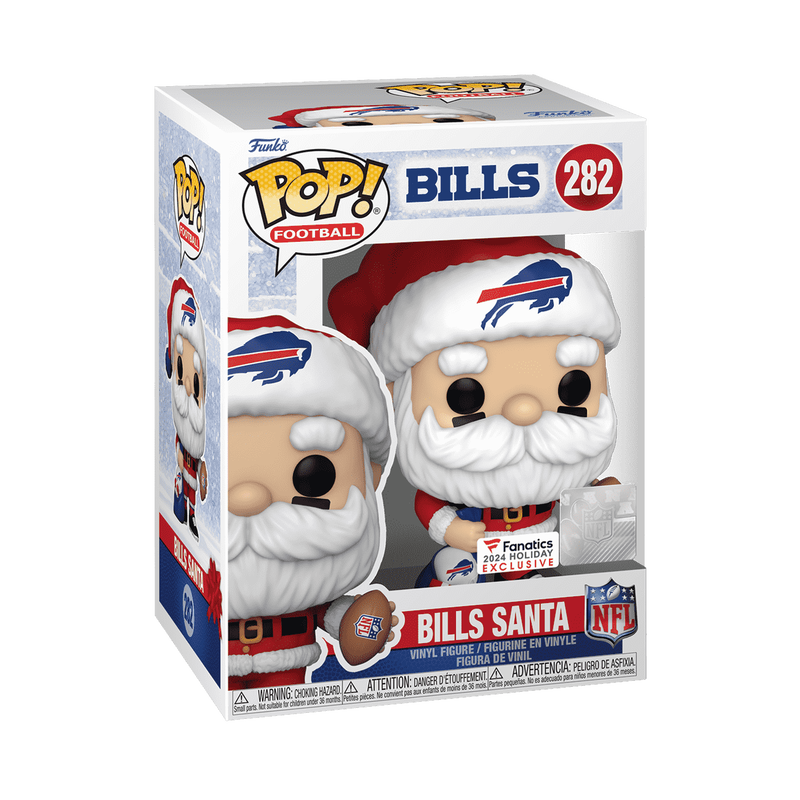 NFL Bills Santa 282 Funko Pop! Vinyl Figure sports
