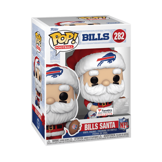 NFL Bills Santa 282 Funko Pop! Vinyl Figure sports