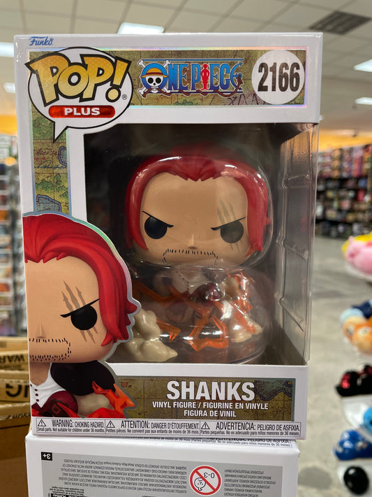 One Piece -Shanks #2166 - Funko Pop! Plus Vinyl Figure