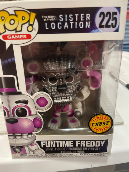 Five nights at Freddy's Funtime Freddy Funko Pop! Vinyl figure video game
