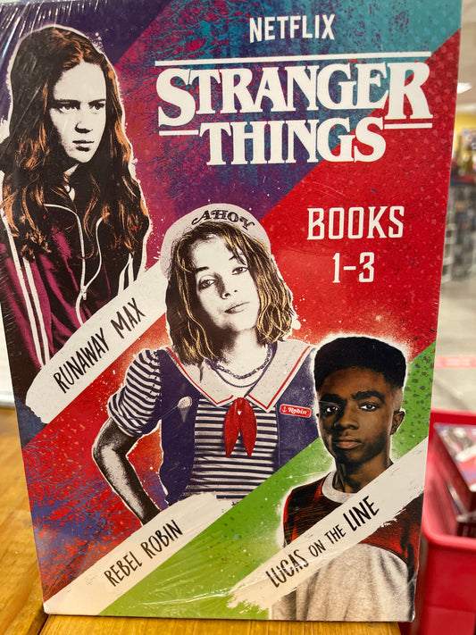 Stranger Things Box Set Books 1-3 : Runaway Max, Rebel Robin, Lucas on the Line