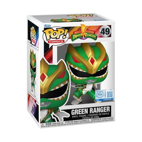 MMPR Green Power Ranger Matthew Cook 49 exclusive Funko Pop! Vinyl figure television