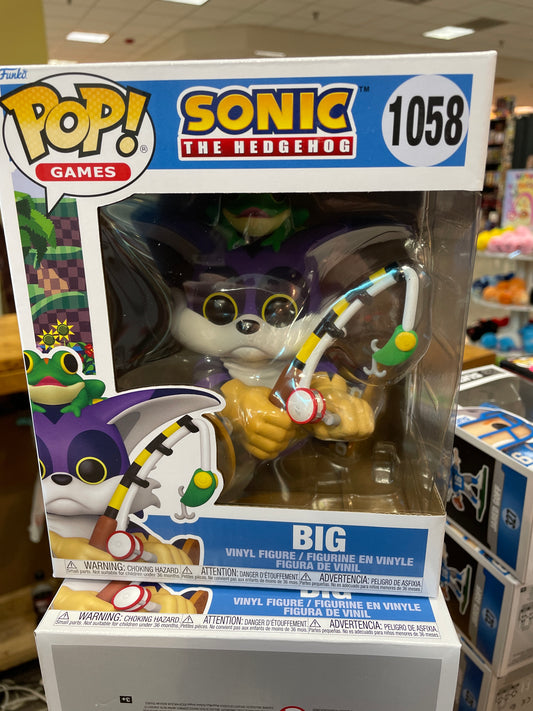 Sonic the Hedgehog -  Big 1058- Funko Pop! Rides Vinyl Figure (video games