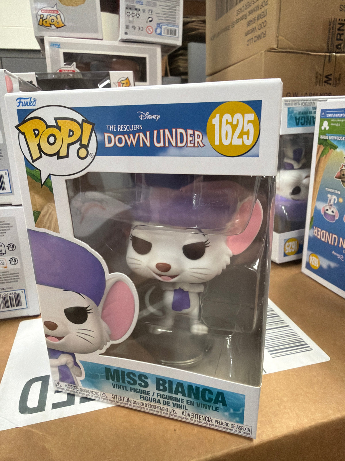 Disney rescuers Miss Bianca 1625 Funko Pop! Vinyl figure